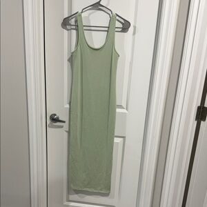 Forever 21 Light Green Maxi Dress